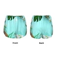 thumbnail image 6 of Uemuo Tropical Pineapple Pattern Women's Athletic Shorts High Waisted Running Shorts with Liner Pockets Gym Elastic Workout Shorts-XX-Large, 6 of 9