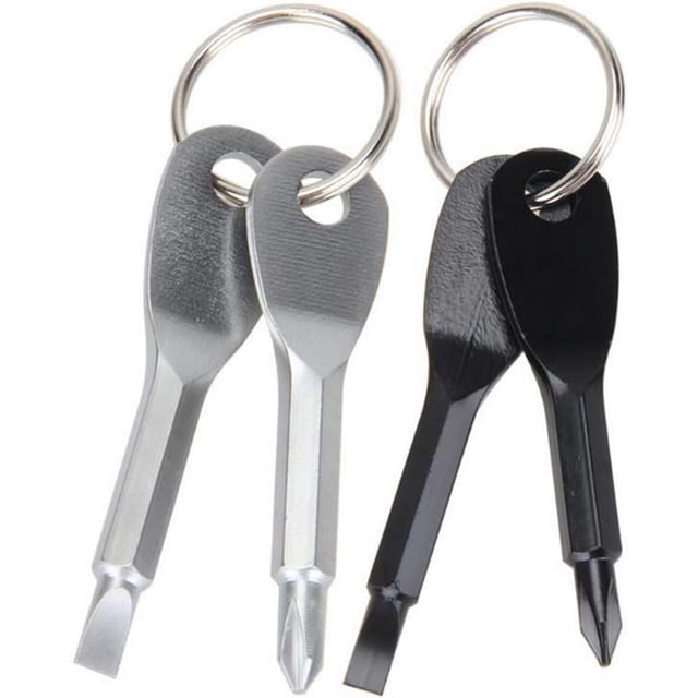 Portable Screwdriver Set, Durable Construction For Everyday Carry, EDC Tools With Flat And Phillips Heads Ideal For Professionals And Enthusiasts