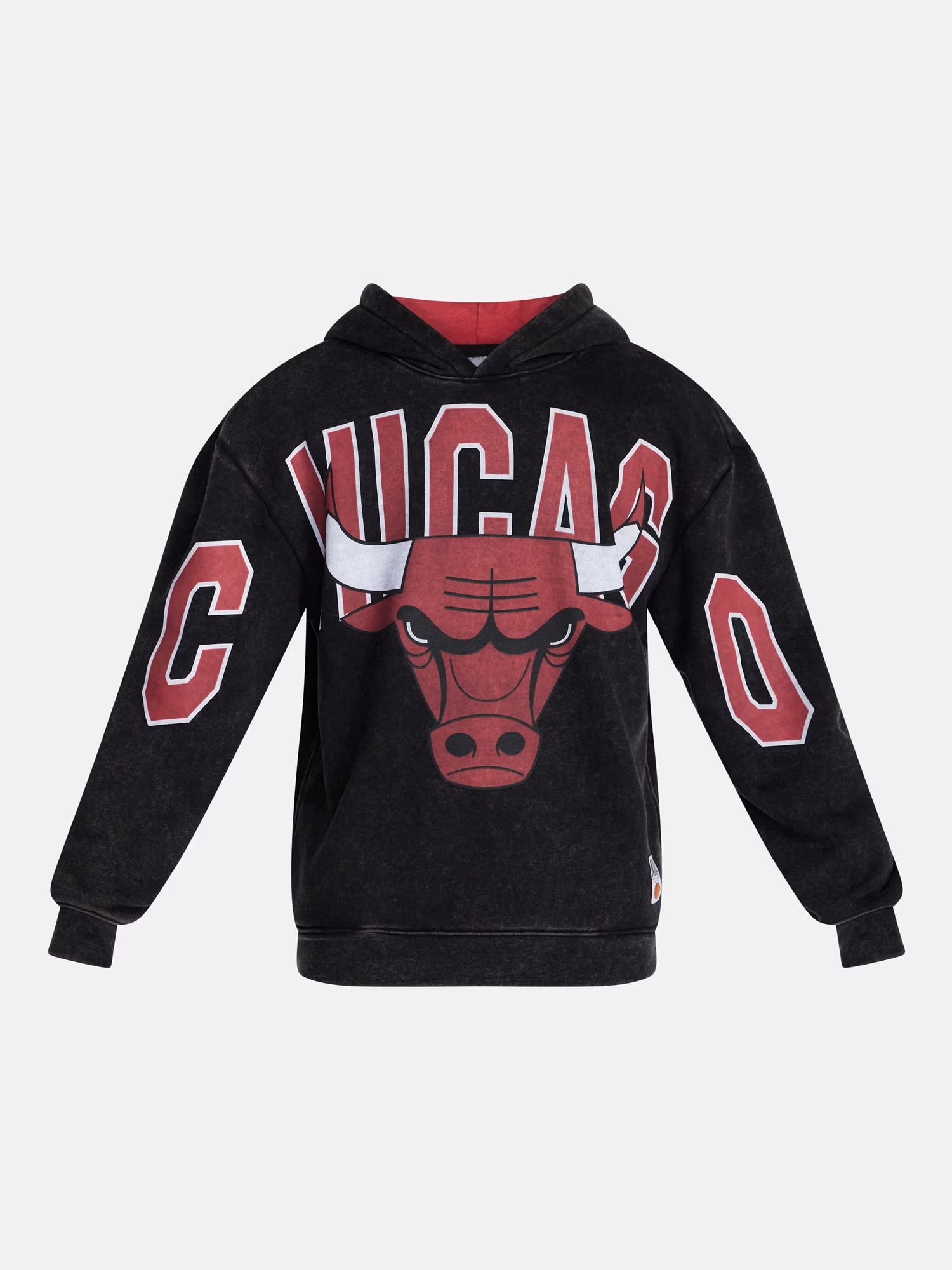 NBA Chicago Bulls Men's & Men's Big and Tall Oversized Pullover Hoodie, Sizes XS-4XLT