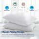 thumbnail image 4 of Almohada Puredown King Size, paquete de 2 unidades, con plumas de ganso suaves, 4 of 8