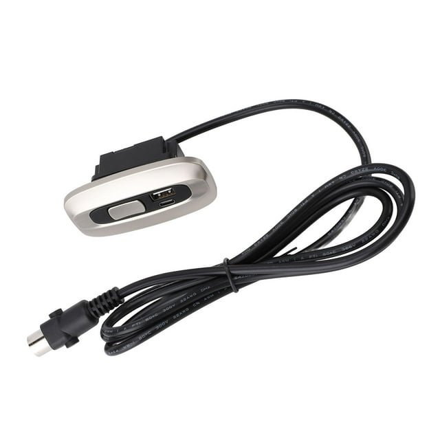 Télécommande de Fauteuil Élévateur, Plug and Play Interrupteur de Fauteuil Inclinable Électrique 22 AWG avec Port USB et Type C pour Canapé Électrique