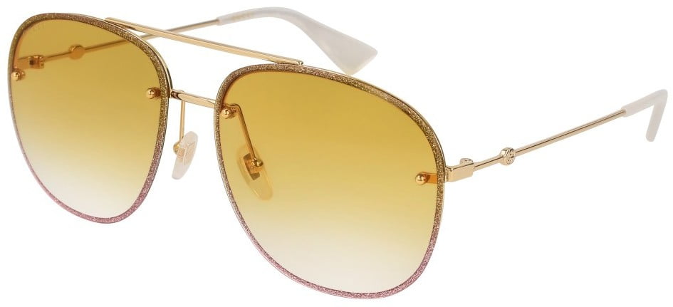 yellow gucci sunglasses