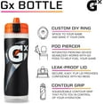 thumbnail image 3 of Gatorade GX Refillable Water Bottle, White, 30oz, 3 of 8