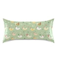 thumbnail image 3 of Cute Chicken Family Farm Pillowcase King Size 40''x20'' Satin Double-Sided Print Soft Wrinkle Resistant, 3 of 9
