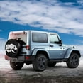 thumbnail image 3 of Camper Spare Tire Cover Mountain Adventure Wheel Protectors Tyre Covers Weatherproof Wheel Covers Universal Fit for Trailer Rv SUV Truck Camper Travel Trailers, 3 of 10