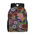 thumbnail image 1 of Fotbe Vintage Floral Mochila de Viaje para Laptop, Mochila Ejecutiva Delgada y Resistente 15.6", 1 of 8