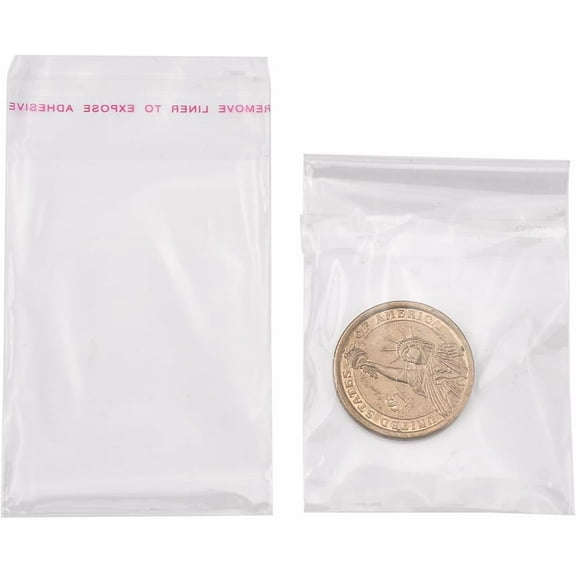 Cellophane Favor Gift Mini Bags Clear 9x5cm Unilateral thickness: 0.0125mm Inner measure: 7x5cm