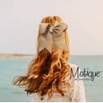 thumbnail image 4 of Motique Accessories Jumbo Hair Bow Clip with Tails (Beige), 4 of 4