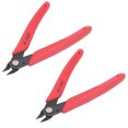 thumbnail image 3 of XYCCA 2Pcs Diagonal Pliers Wire Cable Side Cutting Snip Cutter Carbon Steel Stripping Tool-082603, 3 of 5
