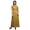 Goldenrod, variant on Bimba Rayon Facets Triangle Geometric Printed Women’s Long Maxi Dress Gown With Side Slit-Large