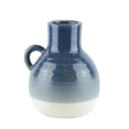 thumbnail image 1 of Sagebrook Home Ceramic 9" Jug, Navy / White, 1 of 1