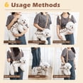 thumbnail image 3 of Mochila portabebés GQIRIL para perros y gatos pequeños, 3 of 5