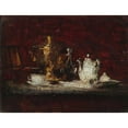 thumbnail image 3 of Henri Fantin-Latour 24x19 Black Modern Framed Museum Art Print Titled - Still Life in Samovar (1866-1872), 3 of 5