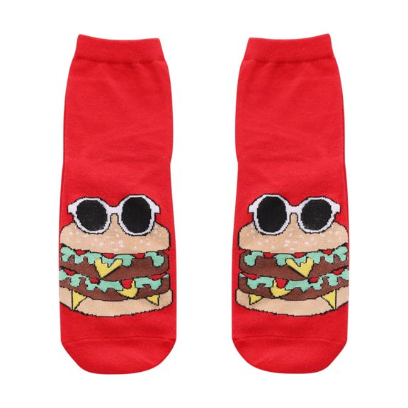 Yanyanz Toddler Socks, Womens Mid Length Round Socks Cute Fun Food And Drink Novelty Socks, Socks Orange One Size