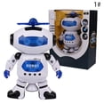 thumbnail image 2 of Dancing Robot Toy Smart 360° Body Spinning Singing Robot Music Robot Toy for Kid, 2 of 10