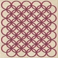 thumbnail image 1 of Ahgly Company Machine Washable Indoor Square Transitional Golden Blonde Gold Area Rugs, 8' Square, 1 of 7