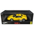 thumbnail image 3 of 1989 Ferrari 348 TB Yellow Elite Edition 1/18 Diecast Car Model by Hot Wheels, 3 of 3