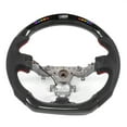 thumbnail image 3 of Leather Steering Wheel,Carbon Fiber Perforated NAPPA Car Steering Wheel LED Steering Wheel High-Precision Functionality, 3 of 7
