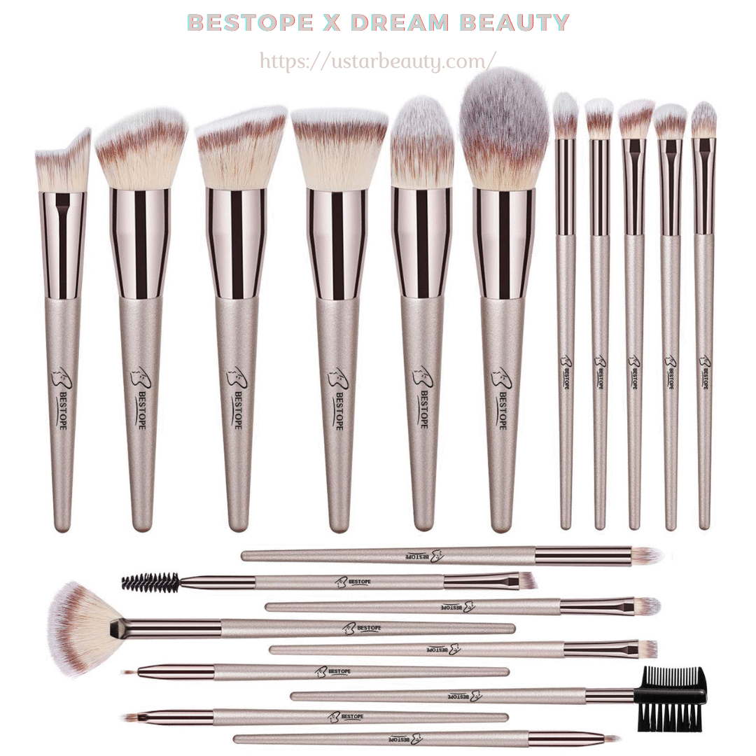 Bestope Premium Synthetic Concealers Foundation Powder Eye Shadows