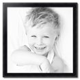 thumbnail image 2 of ArtToFrames 30" x 30" Matte Black with Beads Picture Frame, 30x30 inch Black Wood Poster Frame (WOM-4065), 2 of 8