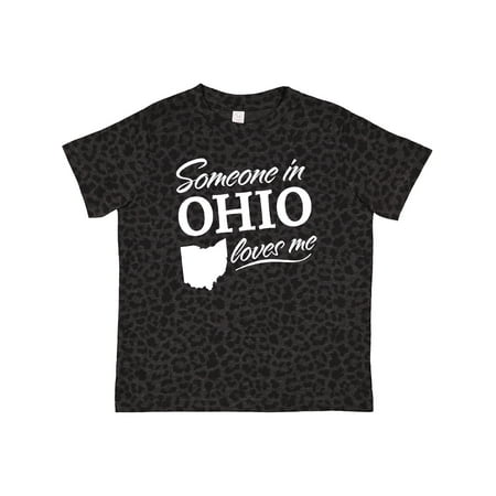 

Inktastic Someone in Ohio Loves Me Gift Toddler Boy or Toddler Girl T-Shirt