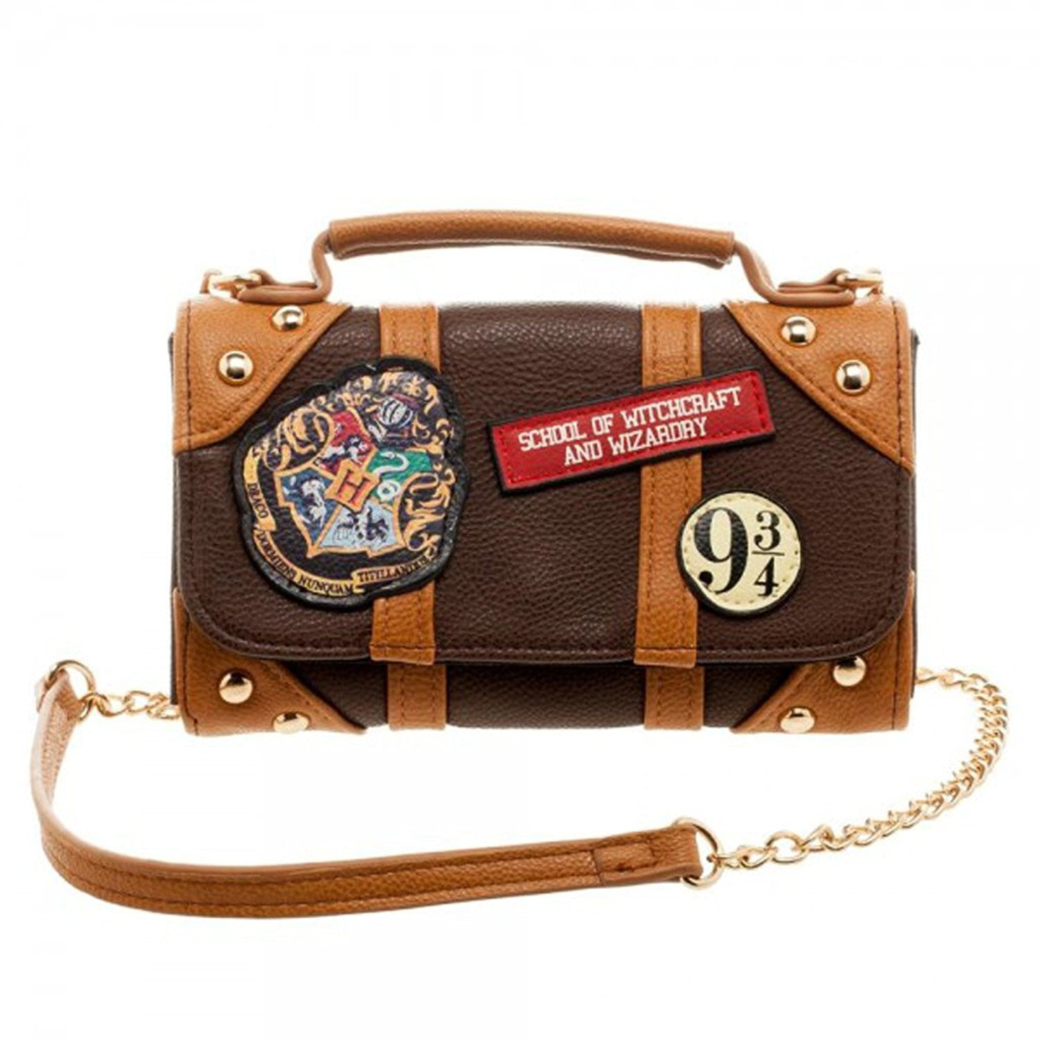 Harry Potter Hogwarts PU Hybrid Bag Crossbody Wallet Clutch purse Girl Women