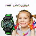 thumbnail image 2 of Kids Digital Sport Watch, Boys Girls Waterproof Sports Outdoor Watches Children Casual Electronic Analog Quartz Wrist, 2 of 5
