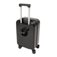 thumbnail image 4 of PEAKORA20" Travel Luggage Suitcase with USB Port & Cup Holder, Black Carry-On, 4 of 12