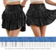 thumbnail image 2 of Vestido Falda holgada de cintura alta plisada para mujer traje diario de color sólido Ygjytge Negro T XS para Mujer, 2 of 6