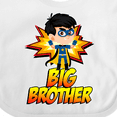 thumbnail image 4 of Inktastic Big Brother Superhero Boys Baby Bib, 4 of 4