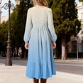 thumbnail image 6 of EnJoCho Girls Summer Maxi Dress Girls Spring Long Sleeve Dresses Girl Casual Maxi Dress with Pockets Kids Formal Party Dress Ruffle Hem Loose Dresses, 6 of 7