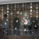 thumbnail image 1 of Adhesivos de pared de Navidad Sala de estar Tienda Escaparate Cortinas Centro comercial Adhesivos de ventana Muñeco de nieve Calcomanías de copos de nieve, 1 of 3