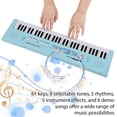 thumbnail image 2 of Orgue Électronique, Piano Musical avec Mode Portable Piano 61 Touches Musical avec Double Mode Portable 5 Différents Piano Double Mode 6 Piano Portable avec Double Rusuo, 2 of 7
