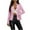 #148-Pink, variant on Ounisa Women's Puffer Vest Coats Tops with Pockets Thicken Zip up Removable Hooded Sleeveless Winter Stand Collar Warm Gilet Outerwear Jackets