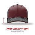 thumbnail image 4 of Richardson Sportmesh Pulse avec Capuchon R-Flex, L-TG, Marron-Charbon-Noir Tri, 4 of 6