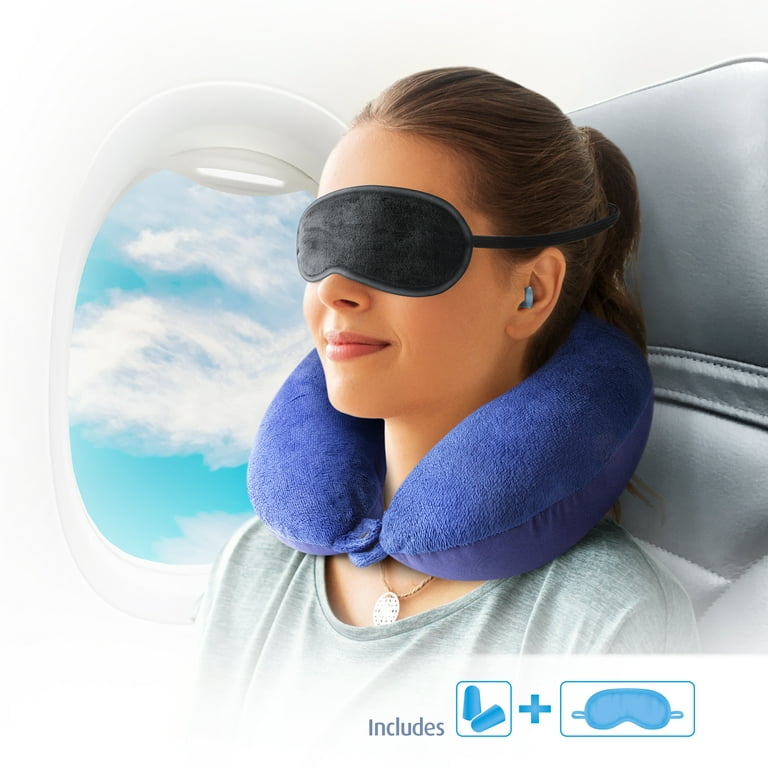 Memory Foam Travel Pillow - Airplane Neck Rest & Plane Accessories Head  Support Pillow for Sleeping - China Memory Foam Travel Pillow and Sleeping  Pillow price