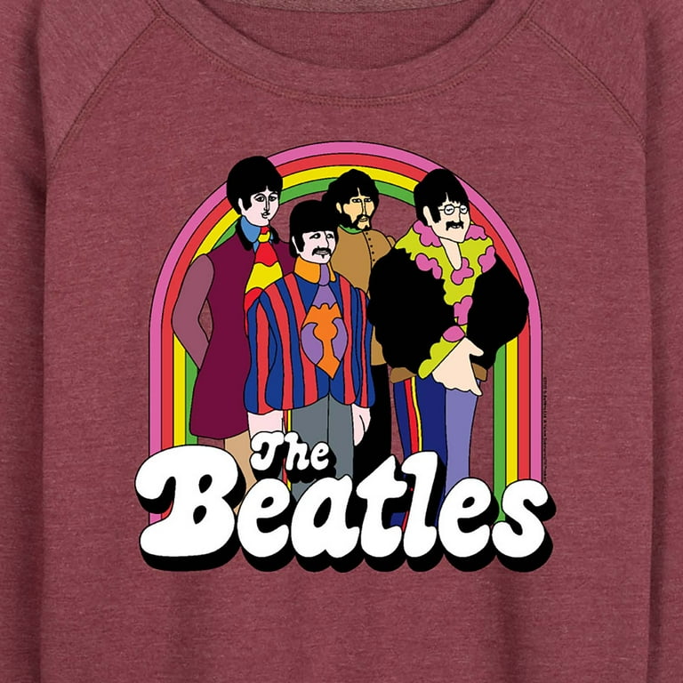 The Beatles Rainbow Yellow Submarine Group Women's Lightweight