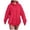 Red, variant on Towmus Hoodies for Women Casual Long Sleeve Ladies Tops Fleece Hooded Sweatshirts Oversized Pullover with Pocket