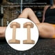 thumbnail image 3 of 1 Pair Parallettes Gymnastics Calisthenics Handstand Bar Wooden Fitness Exercise Tools Training Gea, 3 of 5