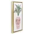 thumbnail image 3 of Stupell Industries Eclectic Palm Leaves in Ornate Vase Gold Floating Frame Canvas Art, 14 x 31, by Melissa Wang, 3 of 8