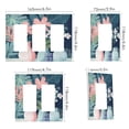 thumbnail image 2 of Yayeee Rocker Switch Wall Plate 3-Gang 6.5"x4.6" Home Decorative Outlet Cover, Pink Flowers, 2 of 6