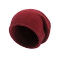 thumbnail image 1 of Bonnet Tricoté Chapeaux d'Hiver pour Hommes et Femmes Chaud Doux %26 Extensible Quotidien Côtelé Léger Casquette de Toboggan Chapeaux Bombardier Bonnets Rouges, 1 of 3