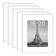 thumbnail image 1 of Set de marcos de fotos Upsimples de 16 x 20 cm para 11 x 14 cm con tapete, 5 unidades, color blanco, 1 of 7
