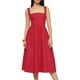 thumbnail image 1 of Vestido de verano para mujer Corsé sin espalda Vestido de fiesta Ropa de calle (Rojo M) Tmvgtek Para estrenar, 1 of 2