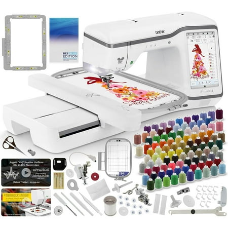 Brother Stellaire Innov-ís XE2 Embroidery Machine w/ 10.1" HD Color Touchscreen + Large 9.5” x 14” Embroidery Area - Includes FREE! Brother BES Blue Lettering Software