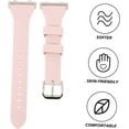 thumbnail image 2 of HUGFEGWE 2 Pcs Bracelet en Silicone Montre Alliage d'Aluminium Remplaçable CJB91-29571, 2 of 9