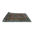 thumbnail image 2 of Ahgly Company Indoor Square Persian Light Blue Traditional Area Rugs, 4' Square, 2 of 4