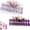 2Set, D, variant on Gel Nail Strips with UV Light, DIY Gel Nail Stickers Wraps Starter Kit, Long Lasting, Easy to Apply Remove (2Set, F)