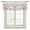 Pink, variant on Pink Roses Floral Sheer Curtains Valances for Windows Vintage Romance Botanical Flowers Chiffon Kitchen Valances for Cafe, Rod Pocket Voile Window Treatments Curtains for Living Room Bedroom, 54"x18"