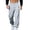 Gray, variant on Mens Sweatpants with Drawstring Elastic Waist Pants Open Bottom Straight Leg Sweat Pant Loose Fit Fall Trouser with Pockets Black XL